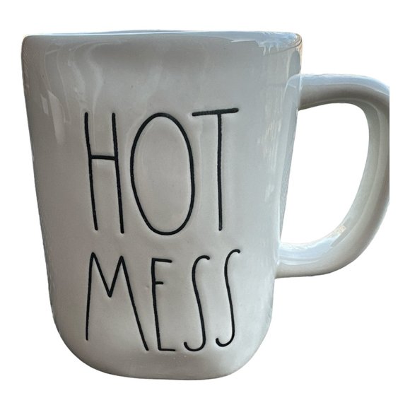 RAE DUNN "Hot Mess" Coffee or Tea Mug - Picture 6 of 6